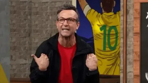 Craque Neto reclama da não utilização de Gabigol em empate do Cruzeiro com o Mirassol. Foto: Reprodução.