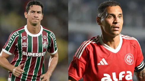 Ganso e Alan Patrick vão se enfrentar em Fluminense x Inter – Fotos: Reprodução/AGIF