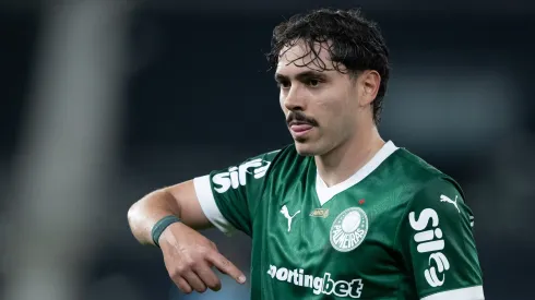 Mauricio jogador do Palmeiras durante partida contra o Botafogo. Foto: Jorge Rodrigues/AGIF