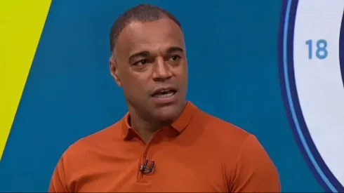 Denílson, ex-jogador do Palmeiras – Foto: Reprodução/TV Globo.