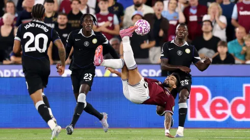 Lucas Paquetá, meia do West Ham contra o Chelsea – Foto: Julian Finney/Getty Images