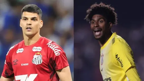Gabriel Brazão, goleiro do Santos ficou de fora da Seleção de Ancelotti e Hugo Souza, com números abaixo do rival santista foi convocado