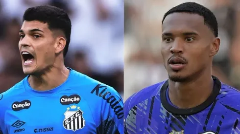 Gabriel Brazão. (Ettore Chiereguini/AGIF). John (Thiago Ribeiro/AGIF)