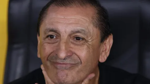 Ramon Díaz, atuando como técnico do Corinthians