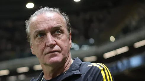 MG – BELO HORIZONTE – 14/08/2025 – COPA SUL-AMERICANA 2025, ATLETICO-MG X GODOY CRUZ – Cuca tecnico do Atletico-MG durante partida contra o Godoy Cruz no estadio Arena MRV pelo campeonato Copa Sul-americana 2025.