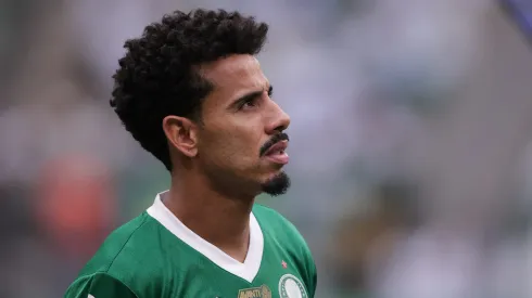 “Trabalho se concretizando”: Evangelista exalta Palmeiras e mira vitória contra o Corinthians. Foto: Ettore Chiereguini/AGIF