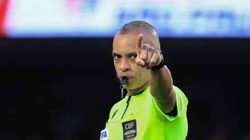 Wilton Pereira Sampaio durante partida do Santos contra o São Paulo.