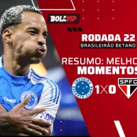 Cruzeiro 1 x 0 São Paulo: resumo, gols e melhores momentos do Brasileirão Betano