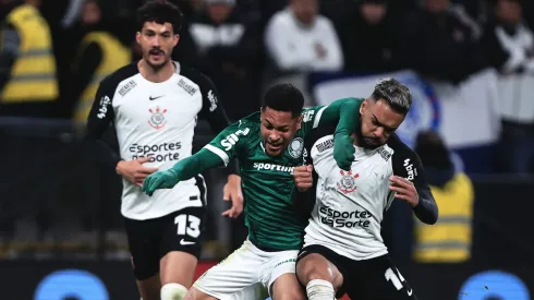 Corinthians x Palmeiras se enfrentam pelo Brasileirão. Foto: Ettore Chiereguini/AGIF