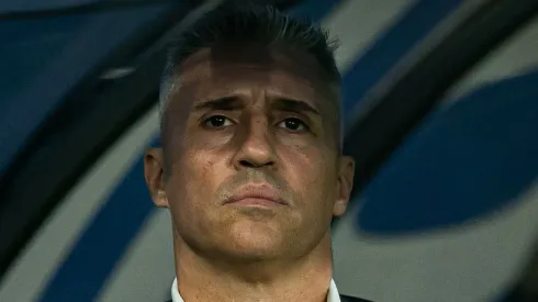 Crespo durante partida no Mineirão