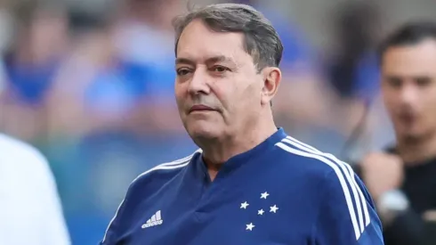 Pedro Lourenco (Pedrinho) dono do Cruzeiro durante partida contra o Santos no estadio Mineirao pelo campeonato Brasileiro A 2025. Foto: Gilson Lobo/AGIF