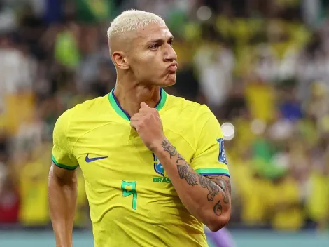 Richarlison tem -171% de participações de gols comparado ao seu melhor ano