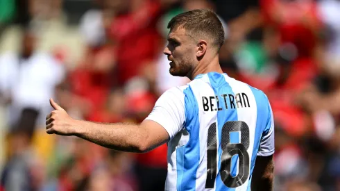 Lucas Beltrán, atacante da Fiorentina – Foto: Tullio M. Puglia/Getty Images