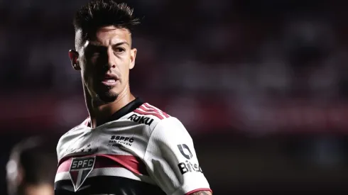 Foto: (Ettore Chiereguini/AGIF) – Querendo acabar com a seca de gols, Rigoni é uma das novidades do São Paulo para o clássico contra o Santos
