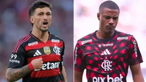 Arrasceta e De La Cruz, são essenciais para o meio-campo do Flamengo, mas o camisa 10 domina a efetividade em gols