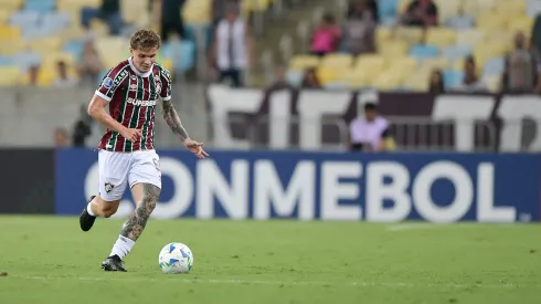 Léo Jance, do Fluminense celebra oportunidade de treinar com a Seleção Brasileira no CT da Granja Comary. Foto: Thiago Ribeiro/AGIF