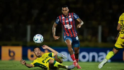 SP – MIRASSOL – 31/08/2025 – BRASILEIRO A 2025, MIRASSOL X BAHIA – Jean Lucas jogador do Bahia durante partida contra o Mirassol no estádio Jose Maria de Campos Maia pelo campeonato Brasileiro A 2025. Foto: Vinicius Silva/AGIF