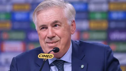 RJ – RIO DE JANEIRO – 25/08/2025 – CONVOCACAO SELECAO BRASILEIRA – RJ – RIO DE JANEIRO – 25/08/2025 – CONVOCACAO SELECAO BRASILEIRA – Carlo Ancelotti tecnico da Selecao Brasileira durante convocacao para as Eliminatorias da Copa do Mundo de 2026, evento realizado na CBF (Confederacao Brasileira de Futebol) no Rio de Janeiro, nesta segunda (25). Foto: Thiago Ribeiro/AGIF