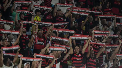 RJ – RIO DE JANEIRO – 13/08/2025 – COPA LIBERTADORES 2025, FLAMENGO X INTERNACIONAL – Torcida do Flamengo durante partida contra Internacional no estadio Maracana pelo campeonato Copa Libertadores 2025. Foto: Thiago Ribeiro/AGIF