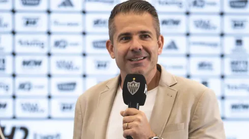Ex-goleiro e hoje dirigente falou sobre chegada de Sampaoli (Foto: Pedro Souza / Atlético)