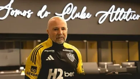 Jorge Sampaoli, novo técnico do Galo foi apresentado oficialmente para imprensa e levou a torcida à loucura nas redes sociais
