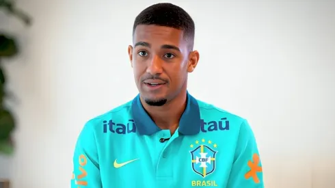 Samuel Lino, em entrevista para a CBF TV (Reprodução/YouTube)