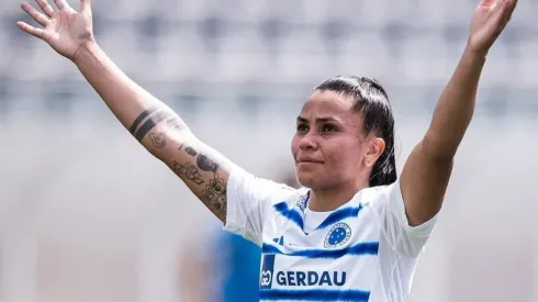 Miriã, atacante das Cabulosas. Foto: Divulgação/Brandino