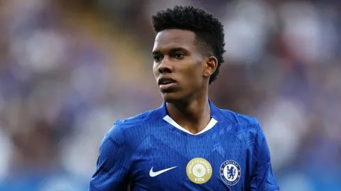 Estêvão em campo pelo Chelsea. (Photo by Eddie Keogh/Getty Images)