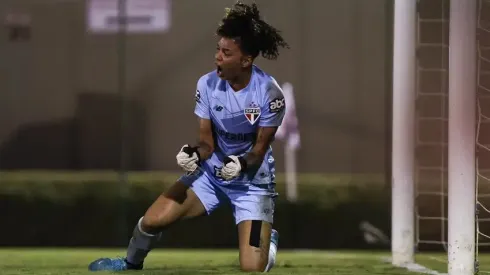 Carlinha, goleira do São Paulo. Foto: Rebeca Reis/Staff Images Woman/CBF