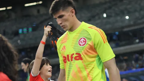Rochet, antes da partida contra o Cruzeiro pelo Brasileirão Betano (Ricardo Duarte/Internacional)