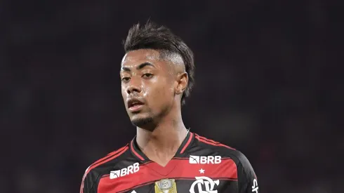 RJ – RIO DE JANEIRO – 25/08/2025 – BRASILEIRO A 2025, FLAMENGO X VITORIA – Bruno Henrique jogador do Flamengo durante partida contra o Vitoria no estadio Maracana pelo campeonato Brasileiro A 2025.