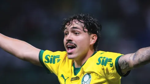 Maurício durante jogo do Verdão no Allianz Parque.