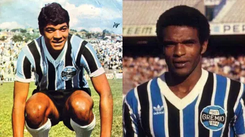 Alcindo e Tarciso são ídolos históricos do Grêmio.