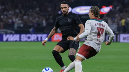 Fluminense x Corinthians se enfrentam pelo Brasileirão. Foto: Marcello Zambrana/AGIF