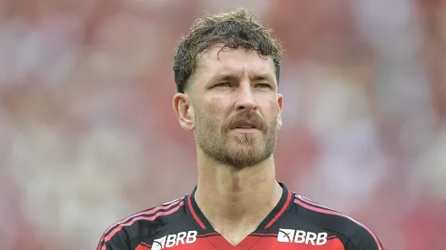 Léo Pereira, jogador do Flamengo. Foto: Thiago Ribeiro/AGIF.