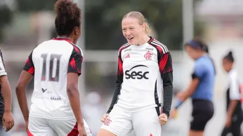 Flamengo garante vantagem na semifinal do Carioca Feminino Sub-20 – Foto: Paula Reis / CRF