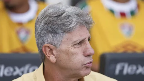 Renato Gaúcho, técnico do Fluminense em partida pelo campeonato brasileiro