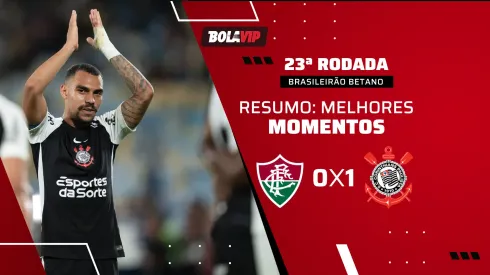 Fluminense 0 x 1 Corinthians: resumo completo do jogo pelo Brasileirão Betano. Foto: Jorge Rodrigues/AGIF
