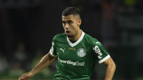 SP – SAO PAULO – 13/09/2025 – BRASILEIRO A 2025, PALMEIRAS X INTERNACIONAL – Andreas Pereira jogador do Palmeiras durante partida contra o Internacional no estadio Arena Allianz Parque pelo campeonato Brasileiro A 2025. Foto: Anderson Romao/AGIF