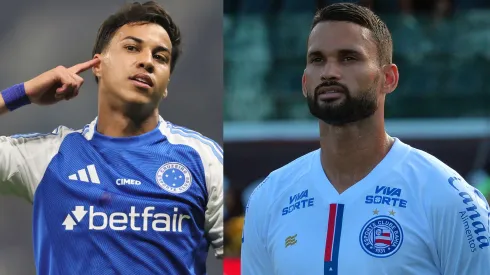 Kaio Jorge e Willian José são os protagonistas de Cruzeiro e Bahia – Fotos: Gilson Lobo/AGIF e Walmir Cirne/AGIF