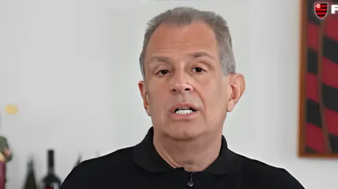 BAP atua como presidente do Mengão. Foto: Reprodução/YouTube Flamengo TV.
