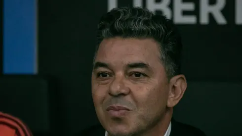 Marcelo Gallardo durante jogo em Belo Horizonte.