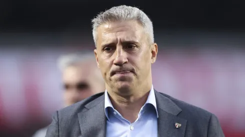 Hernán Crespo, técnico do São Paulo em partida pelo campeonato brasileiro