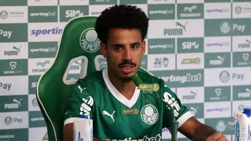 Evangelista no Palmeiras. Foto: Cesar Greco/Palmeiras