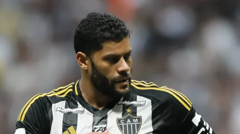 MG – BELO HORIZONTE – 14/09/2025 – BRASILEIRO A 2025, ATLETICO-MG X SANTOS – Hulk jogador do Atletico-MG durante partida contra o Santos no estadio Arena MRV pelo campeonato Brasileiro A 2025.