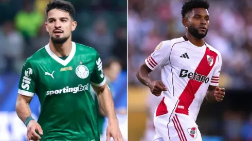 Flaco (Palmeiras) e Miguel Borja (River Plate) ambos são artilheiros decisivos em suas equipes