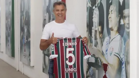 Edinho, ídolo do Fluminense – Foto: @lucasmerconphotos/FFC