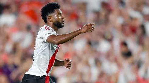 Borja quase empatou para o River Plate. Foto: Marcelo Endelli/Getty Images