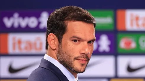 Samir Xaud, presidente da CBF. Foto: Buda Mendes/Getty Images