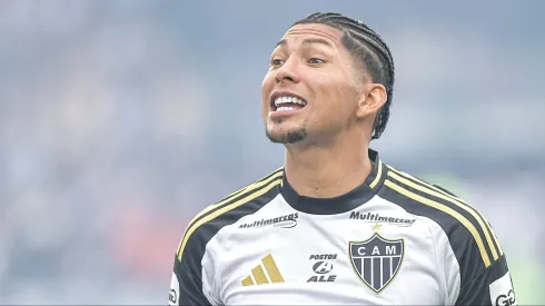 Atacante deu a sua opinião – Foto: Thiago Ribeiro/AGIF.